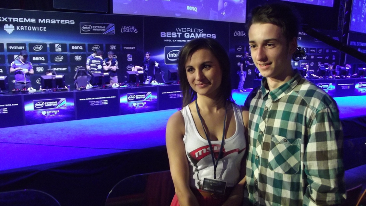 Fans ved et større esportsbegivenhed