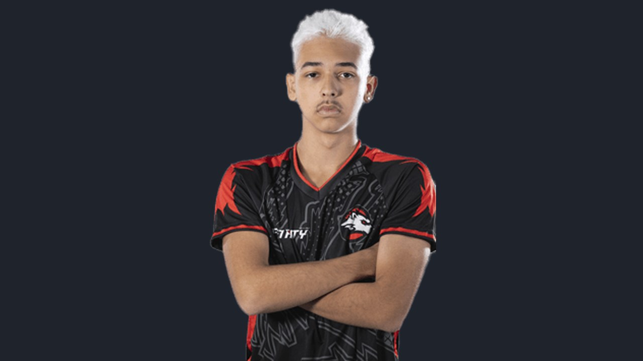 Bruxo trägt ein FURIA Academy Valorant-Trikot