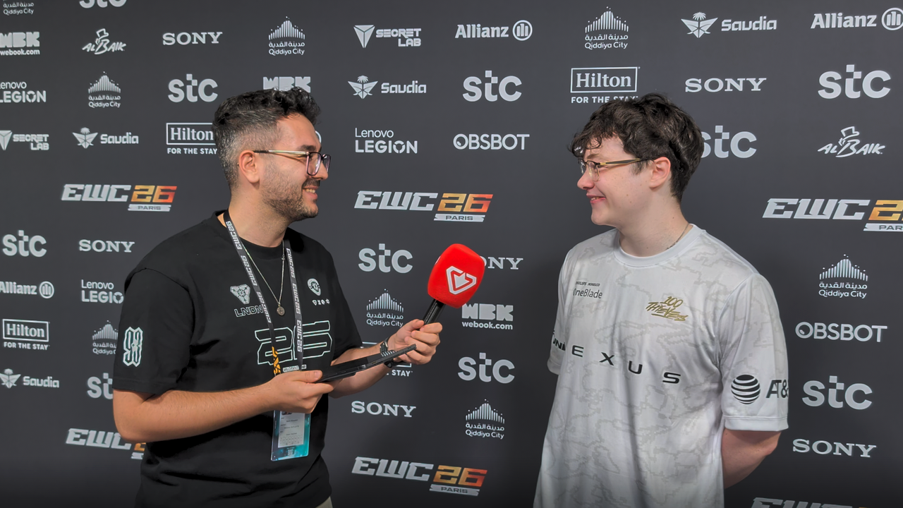 Timotino shown in 100 Thieves Valorant coverage