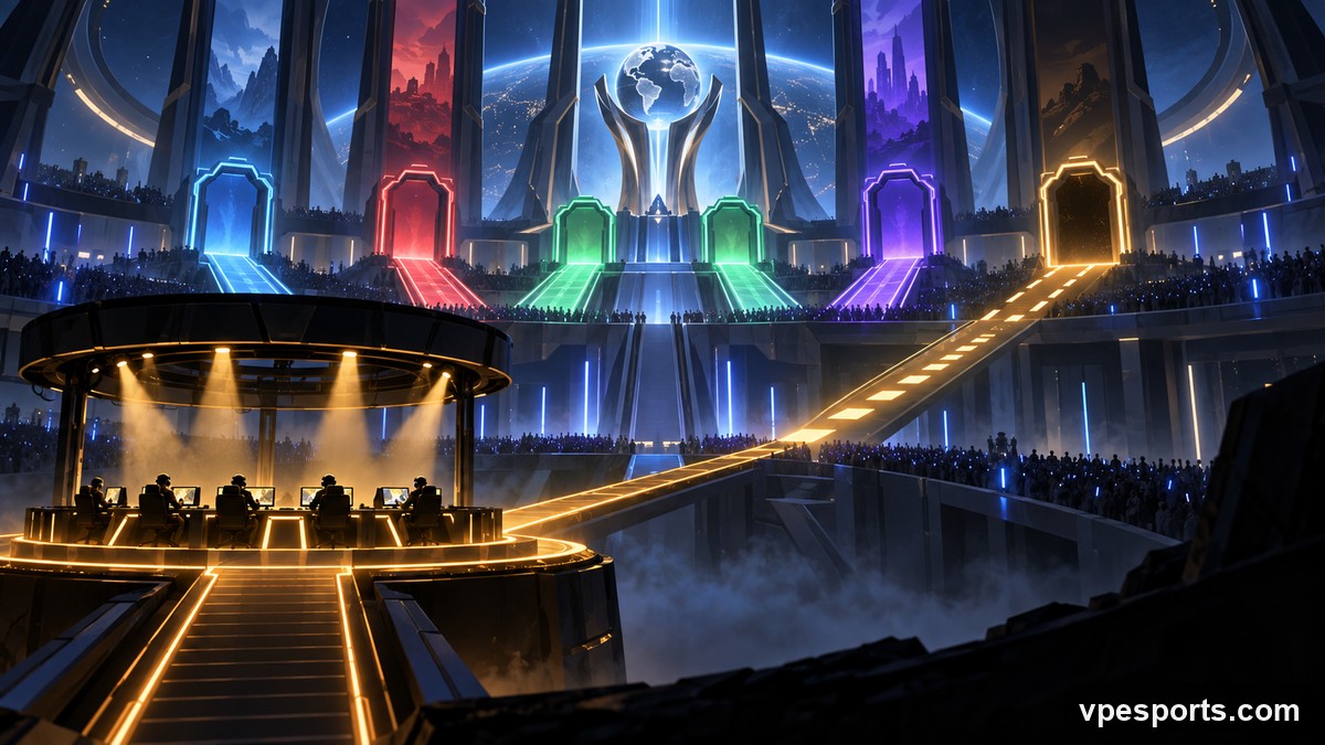 Conceptual illustration of one remaining global qualification place