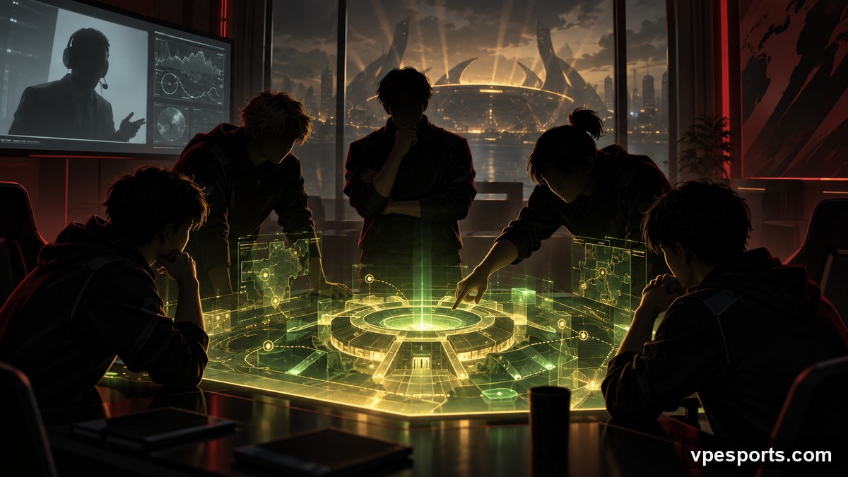 Conceptual illustration of a team preparing with a remote analyst