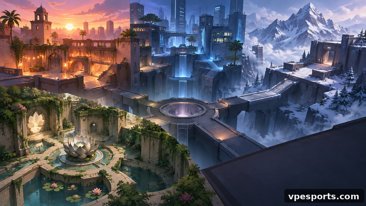Paysage conceptuel de quatre cartes pour la finale inférieure de Chine