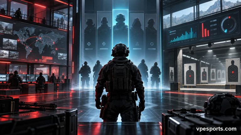 Conceptual illustration of VALORANT Patch 13.06 systems