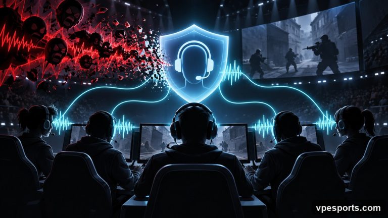 Conceptual illustration of safer competitive voice communication